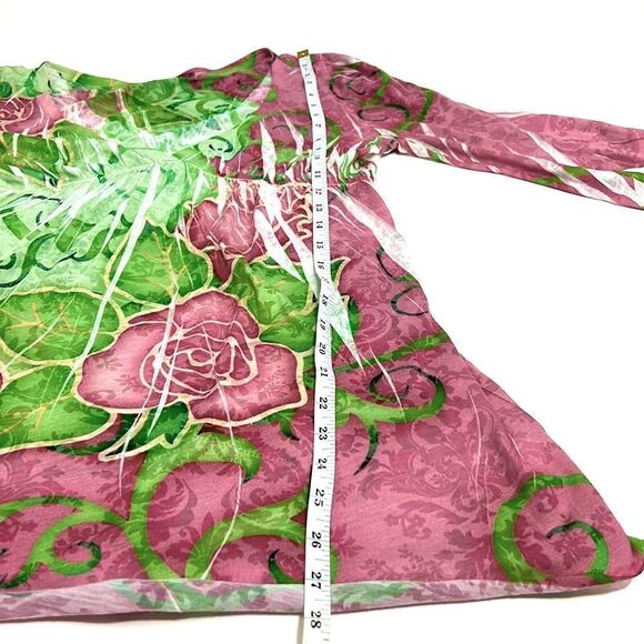 Nally & Millie Floral Designed Shirt - Picture 6 of 9